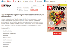 Tablet Screenshot of kvety.kafe.cz